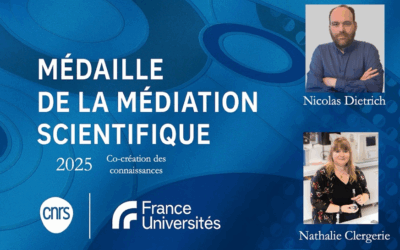 Lauréats 2025 de la Médaille de la médiation scientifique