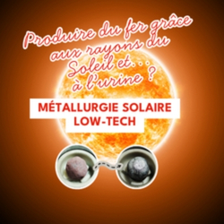 Produire du fer grâce au soleil et… à l’urine ?